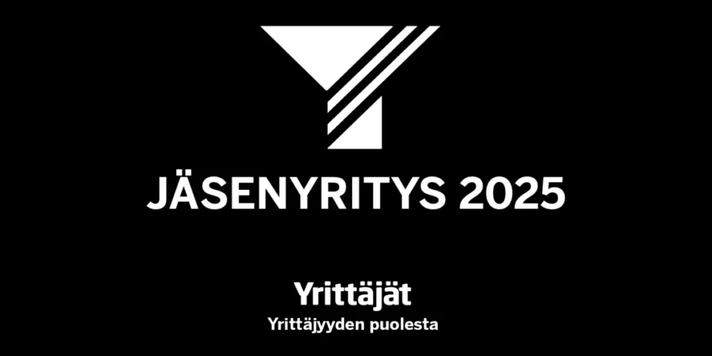 Suomen yrittäjät jäsenyritys -badge
